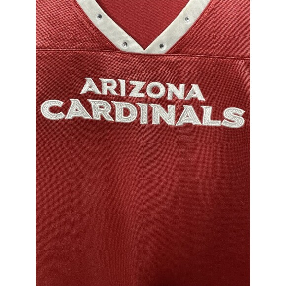 Authentic NFL Arizona Cardinals Womens Jersey Rhinestones Collar Size Large - Picture 4 of 14